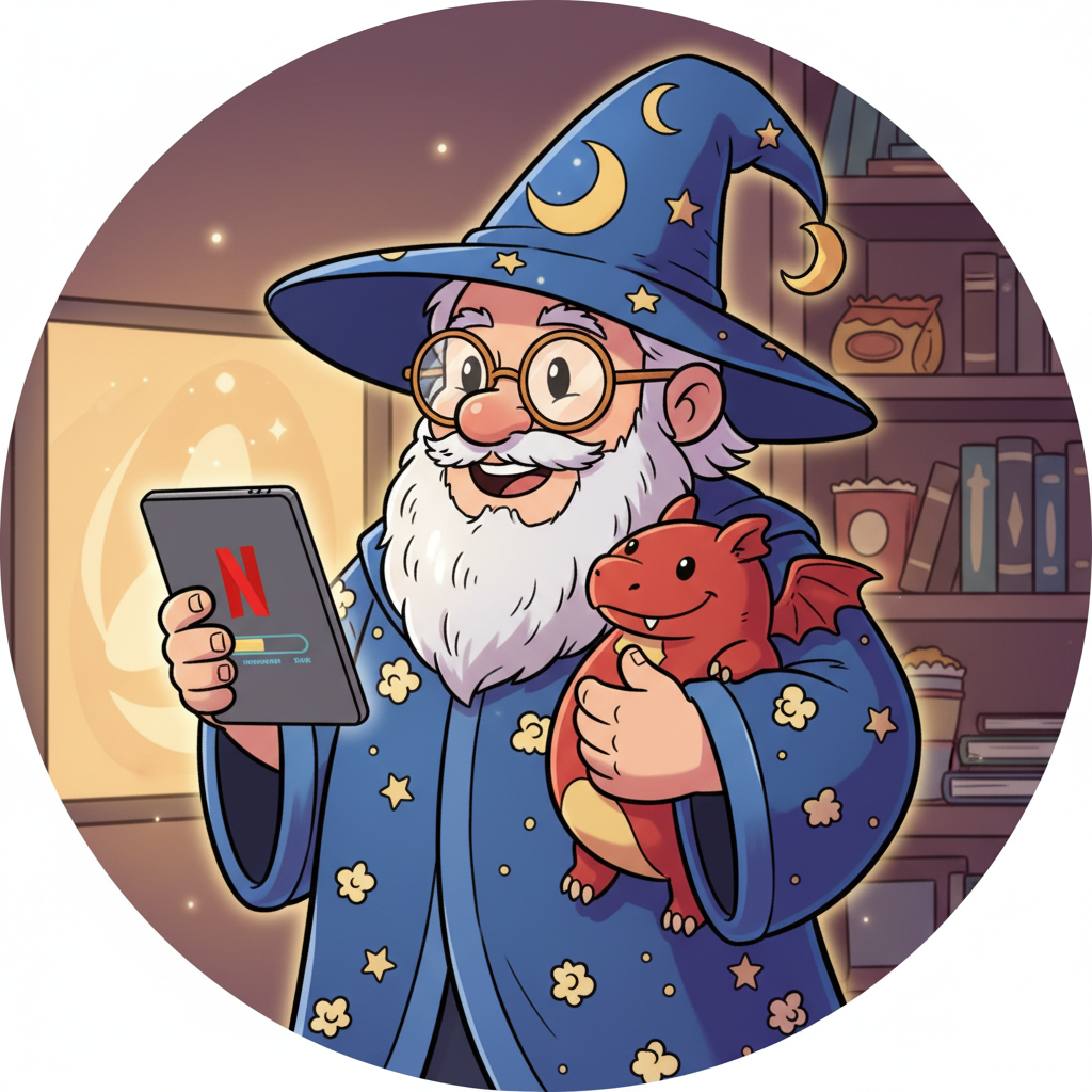 Um mago misterioso, rodeado de enigmas e segredos.